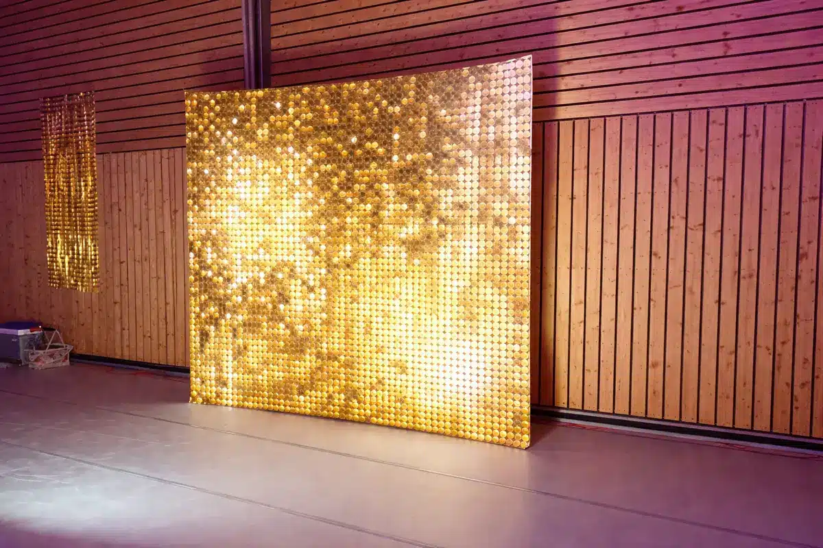 Professioneller Fotobox-Hintergrund für Hochzeit, Party und Feier.